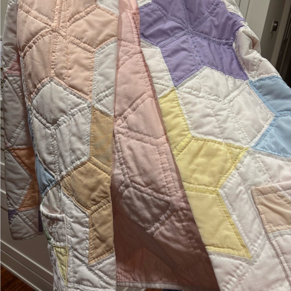 Stoned Immaculate Rainbow Bright Quilted Coat - Picture 4 of 4